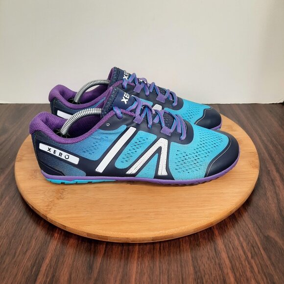 Xero HFS Womens Size 8 Shoes Blue Purple Zero Drop Barefoot Running Sneakers - Picture 1 of 10